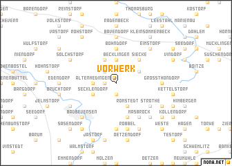 map of Vorwerk