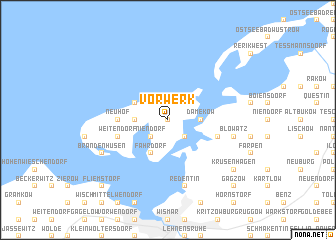 map of Vorwerk