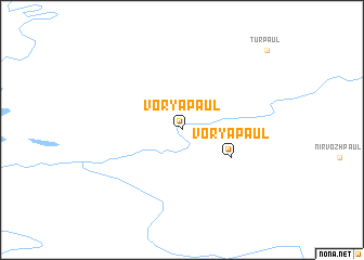 map of Voryapaul\