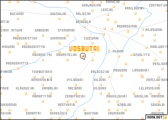 map of Vosbutai