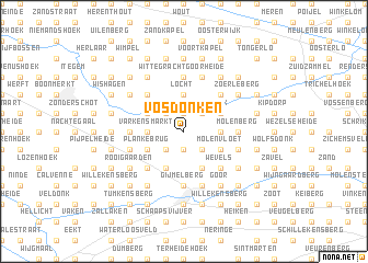 map of Vosdonken