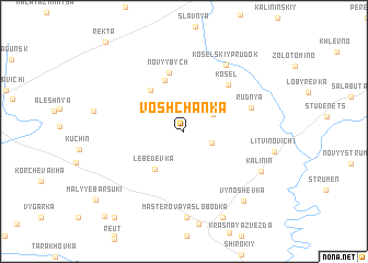 map of Voshchanka