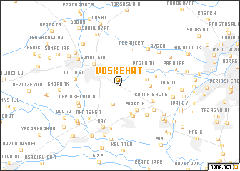 map of Voskehat