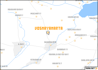 map of Vos\
