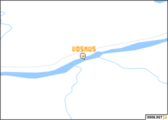 map of Vosmus