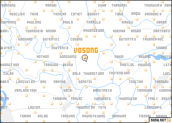 map of Vô Song