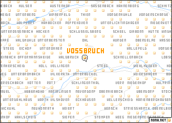 map of Voßbruch