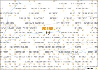 map of Vossel
