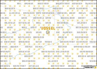 map of Vossel