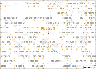 map of Vossem