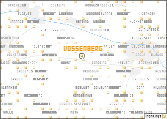 map of Vossenberg