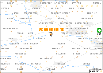 map of Vossenbrink