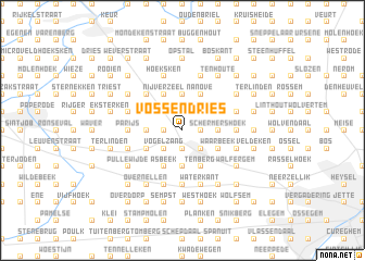 map of Vossendries