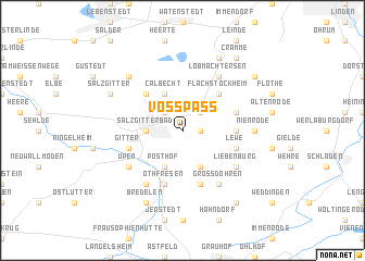 map of Voßpaß