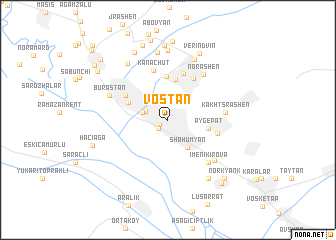 map of Vostan