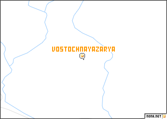 map of Vostochnaya Zarya