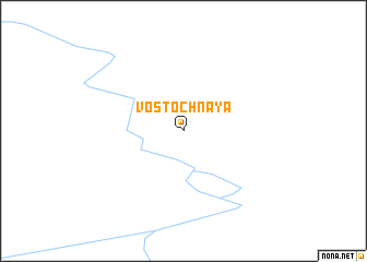 map of Vostochnaya