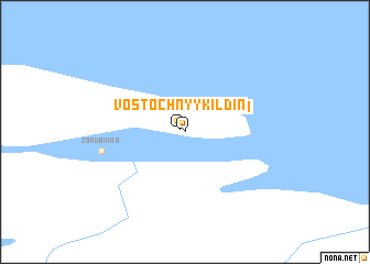 map of Vostochnyy Kil\
