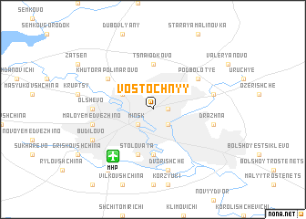 map of Vostochnyy