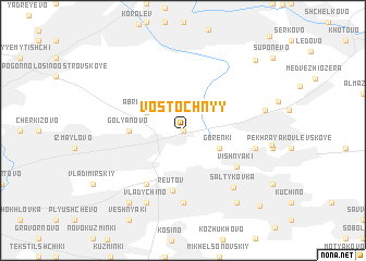 map of Vostochnyy