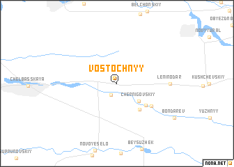 map of (( Vostochnyy ))