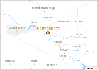 map of Vostochnyy