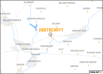 map of Vostochnyy