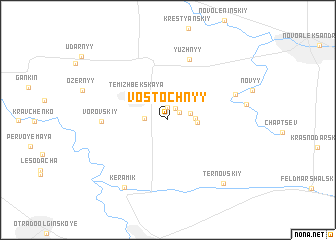 map of Vostochnyy