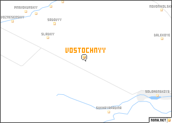 map of Vostochnyy