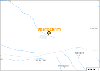 map of Vostochnyy