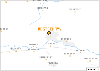 map of Vostochnyy