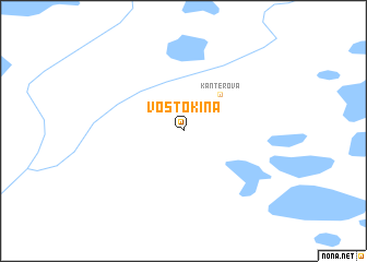 map of Vostokina