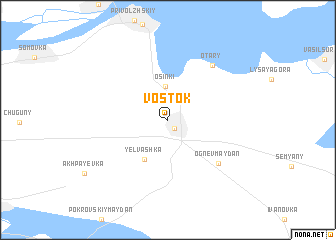 Vostok (Russia) map - nona.net