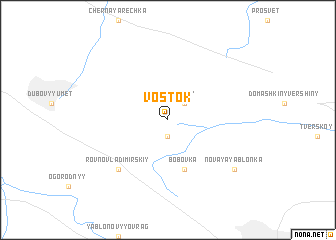 map of Vostok