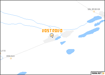 map of Vostrovo