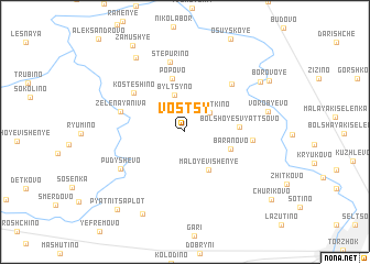 map of Vostsy