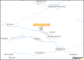 map of Vosvodino