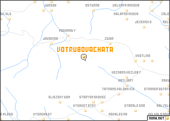 map of Votrubova Chata