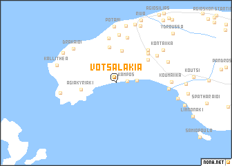 map of Votsalákia