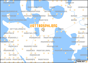 map of Vôtt Bŏs Phlăng