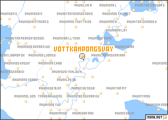 map of Vôtt Kâmpóng Svay