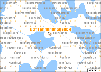 map of Vôtt Sâmraông Réach