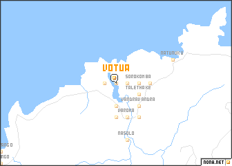 map of Votua
