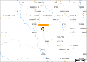 map of Voua III