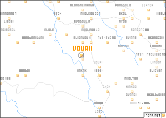 map of Voua II