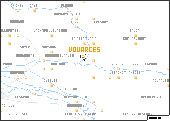 map of Vouarces