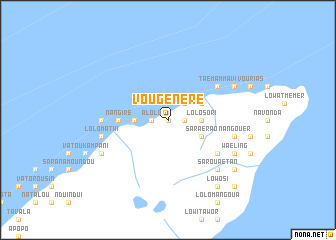 map of Vougénéré