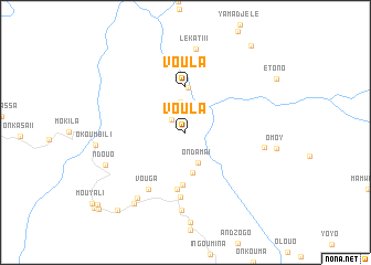 map of Voula