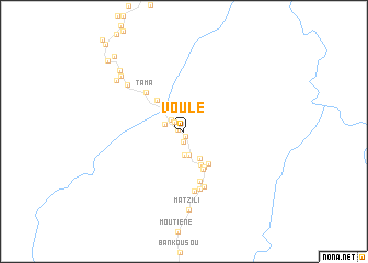 map of Voule