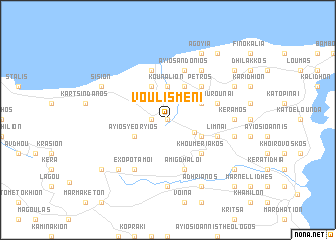 map of Voulisméni